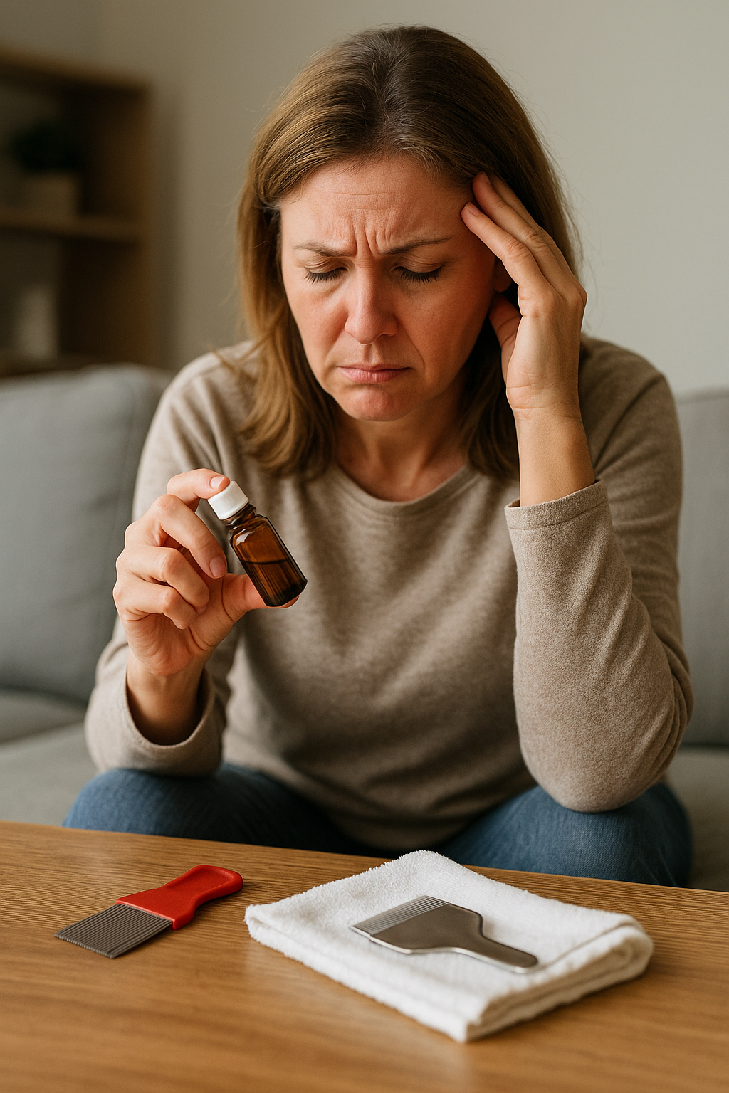 Treating lice with essetial oils can be frustrating How to properly Screen for head lice